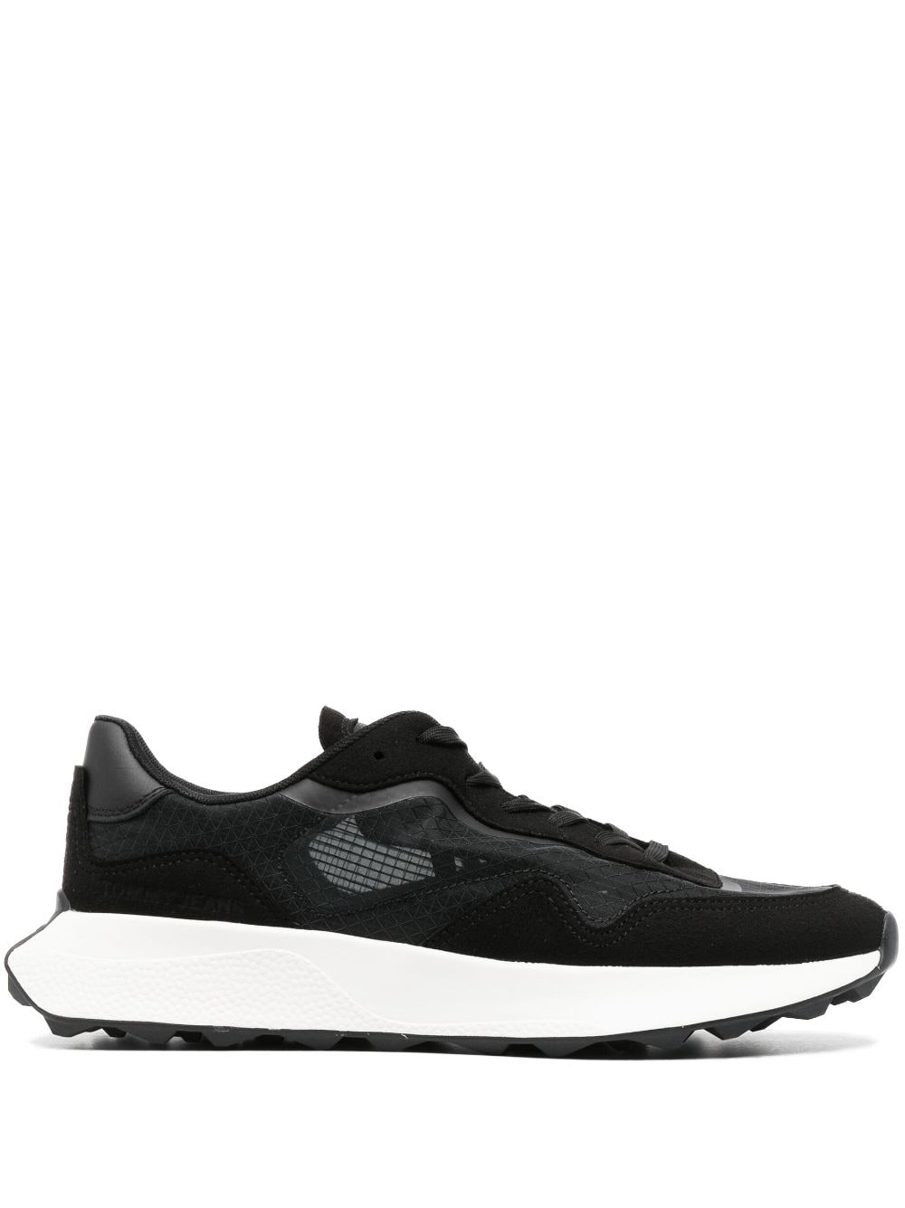Tommy Jeans lace-up sneakers - Black von Tommy Jeans