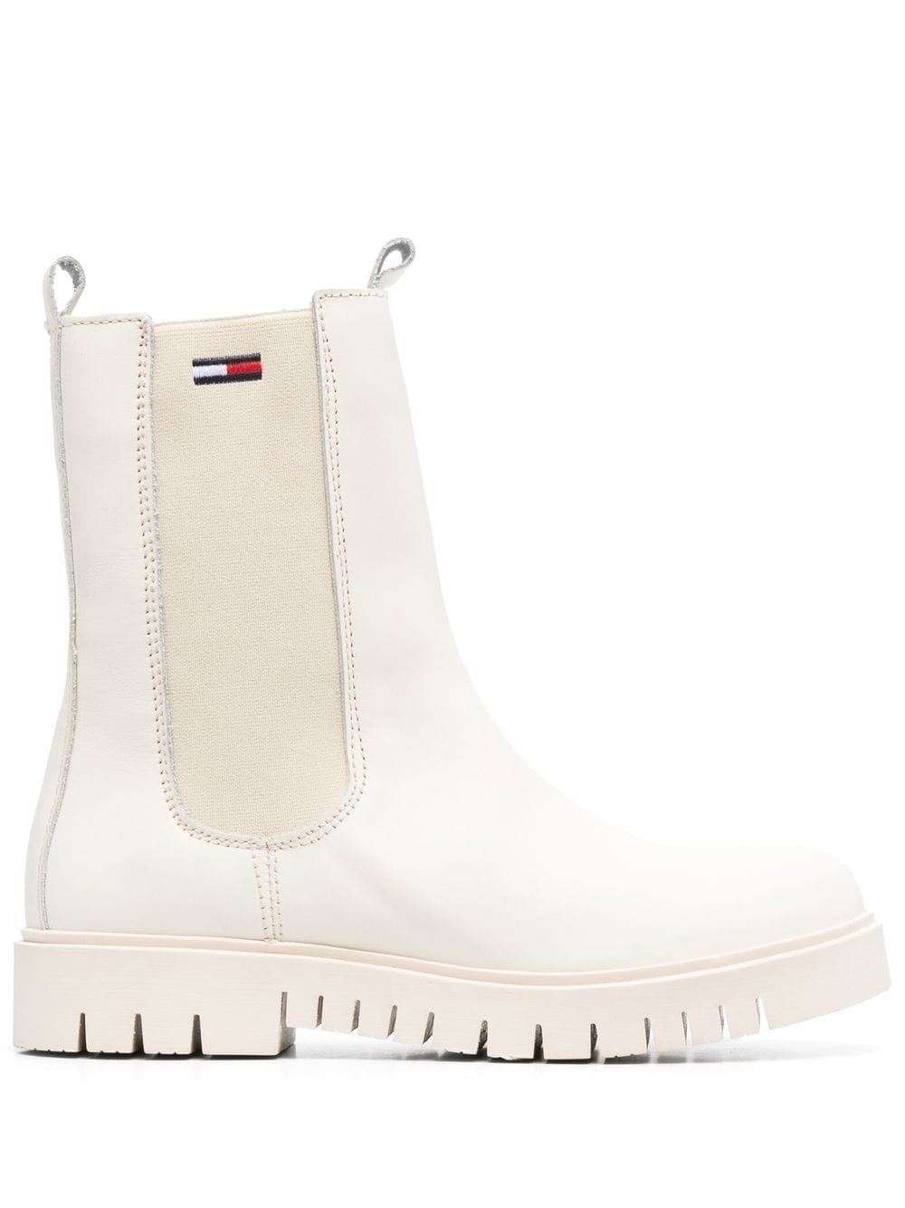 Tommy Jeans leather Chelsea boots - Neutrals von Tommy Jeans
