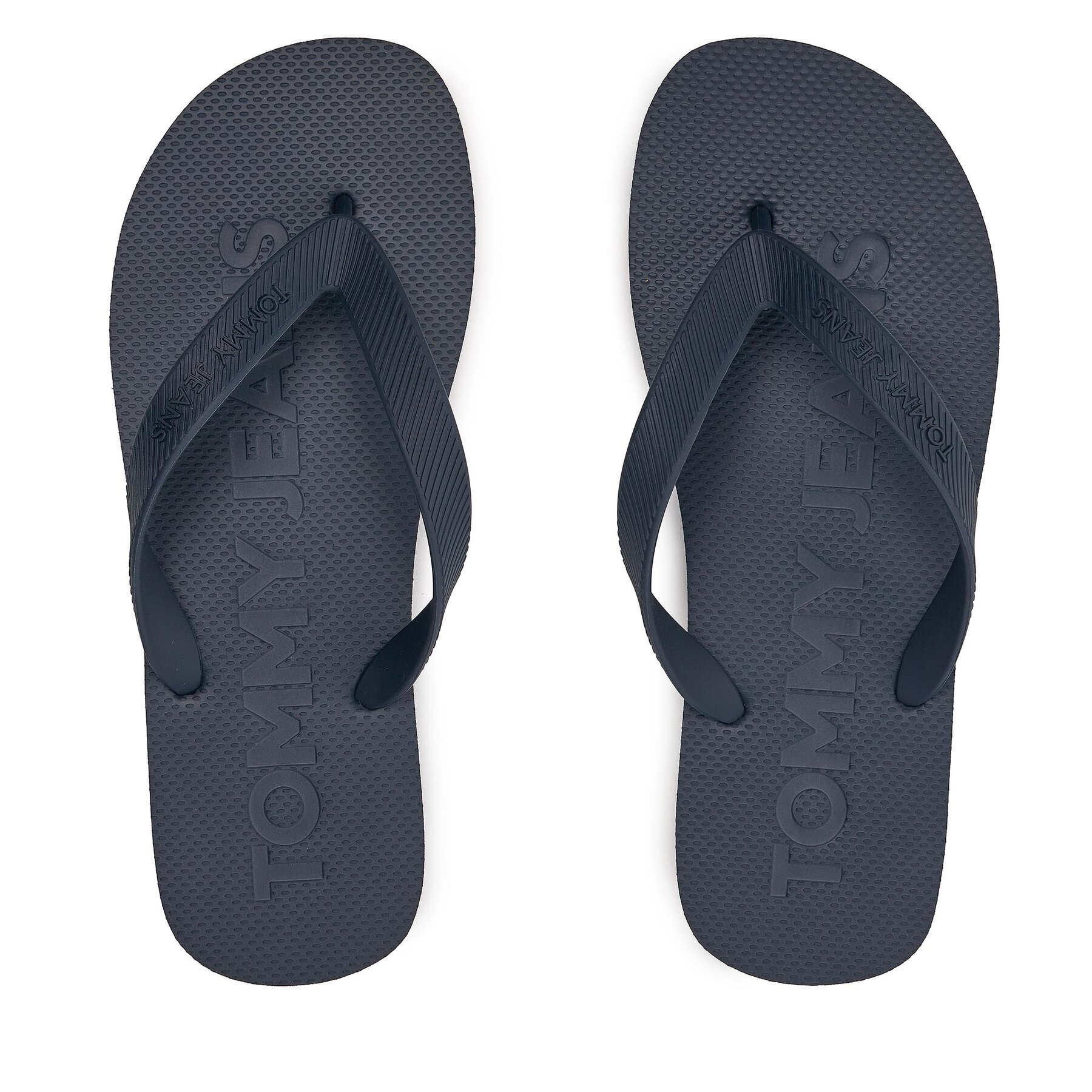 Zehentrenner Tommy Jeans Tjm Beach Flip Flop EM0EM01392 Dark Night Navy C1G von Tommy Jeans