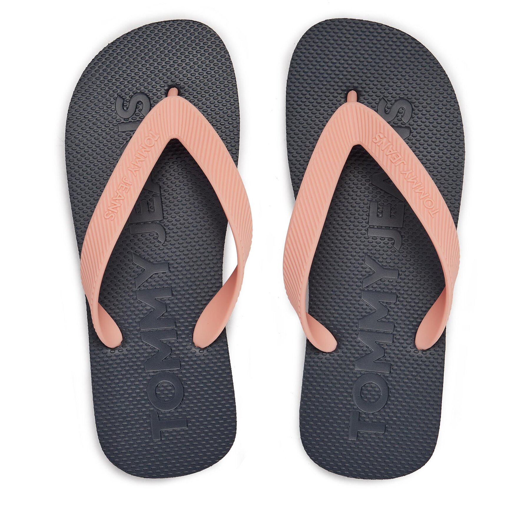 Zehentrenner Tommy Jeans Tjw Logo Flip Flop EN0EN02447 Tickled Pink TIC von Tommy Jeans