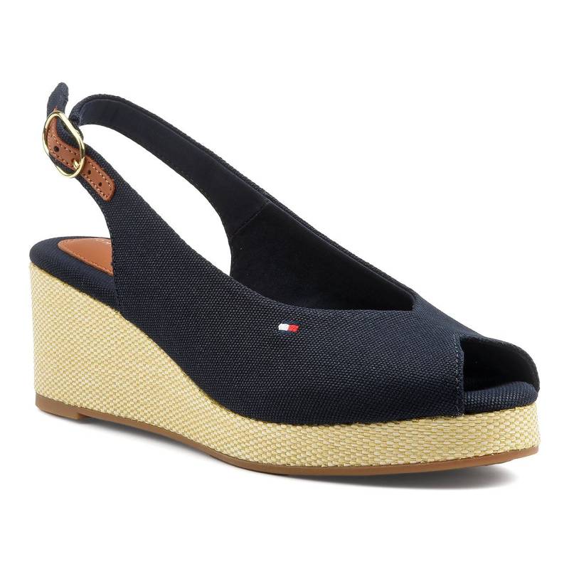 Tommy hilfiger FLAG MID WEDGE ESPAD SLINGBACK-41 41 von Tommy hilfiger