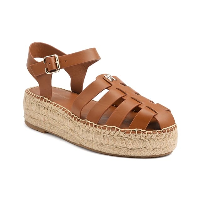 Tommy hilfiger TH AUTHENTIC LEATHER ESPADRILLE-40 40 von Tommy hilfiger