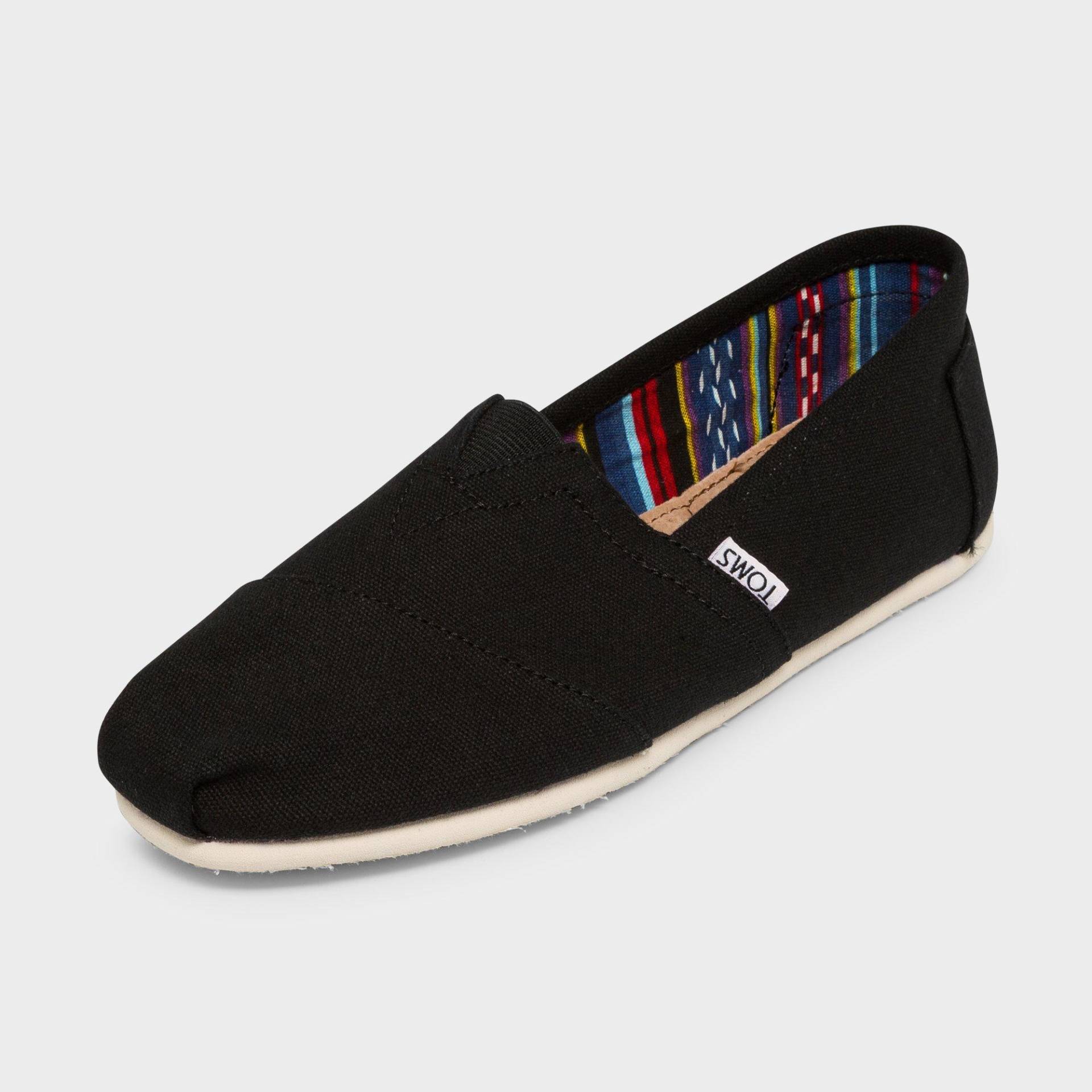 Espadrilles Herren Black 41 von TOMS