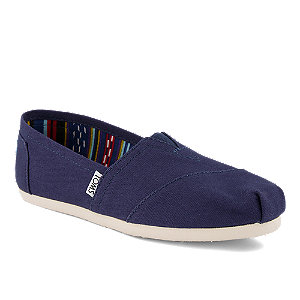 Toms Original Classics Damen Slipper Blau von Toms