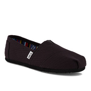 Toms Original Classics Damen Slipper Schwarz von Toms