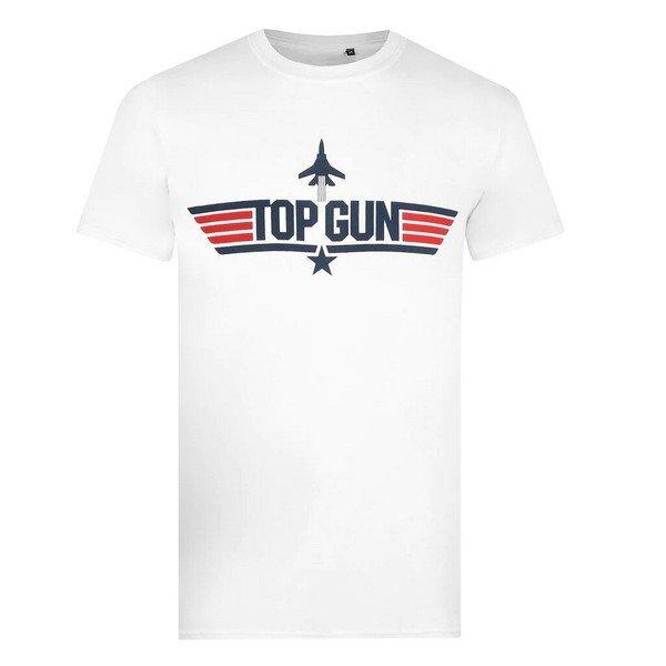 Tshirt Herren Weiss M von Top Gun