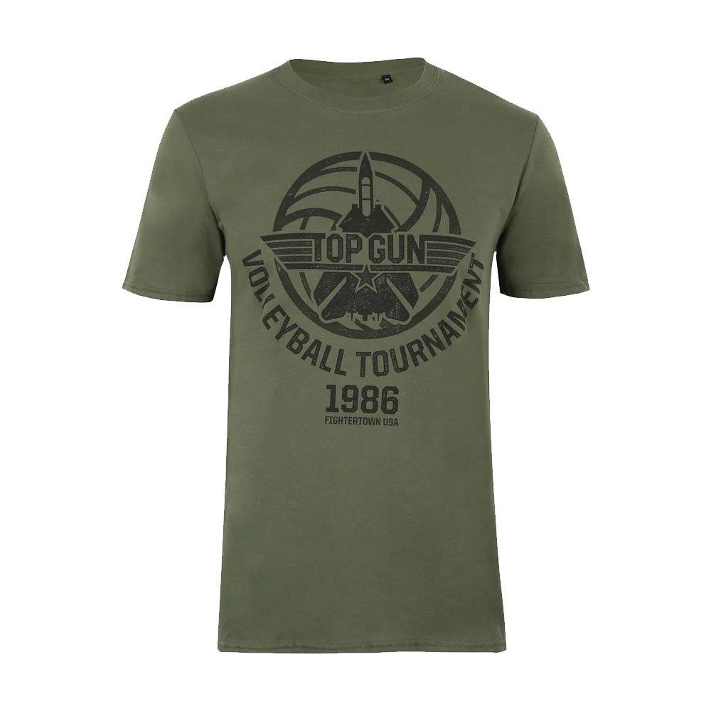 Volleyball Tournament Tshirt Herren Militärgrün XXL von Top Gun