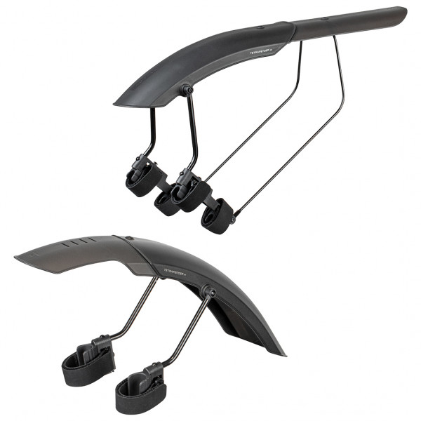 Topeak - Tetrafender M1 & M2 Set - Schutzblech Gr One Size schwarz von Topeak