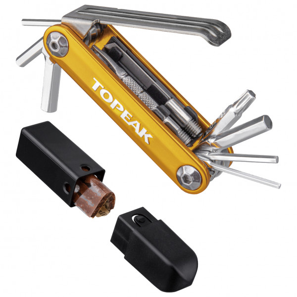 Topeak - Tubi 11 Combo - Velowerkzeug Gr 11 Funktionen gelb von Topeak