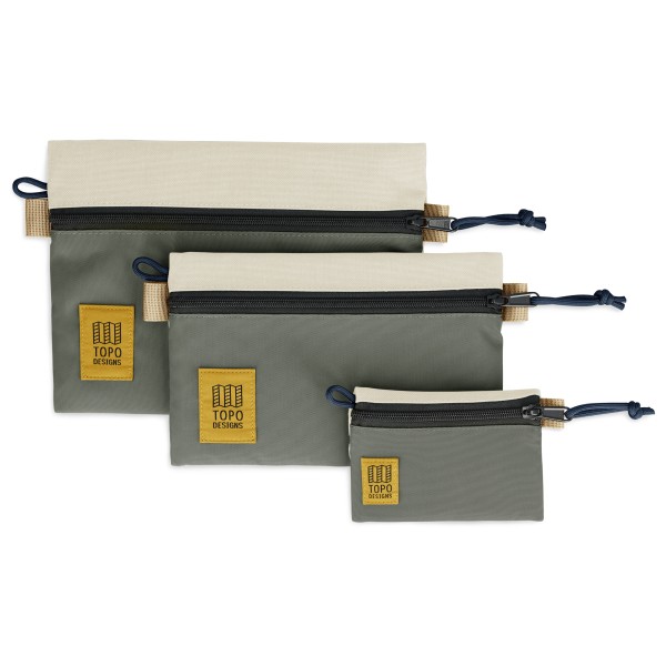 Topo Designs - Accessory Bag Bundle - Rucksack-Zubehör Gr Micro/Small/Medium grau von Topo Designs