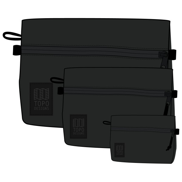 Topo Designs - Accessory Bag Bundle - Rucksack-Zubehör Gr Micro / S / M schwarz Topo Designs - Accessory Bag Bundle - Rucksack-Zubehör Gr Micro / S / M schwarz von Topo Designs