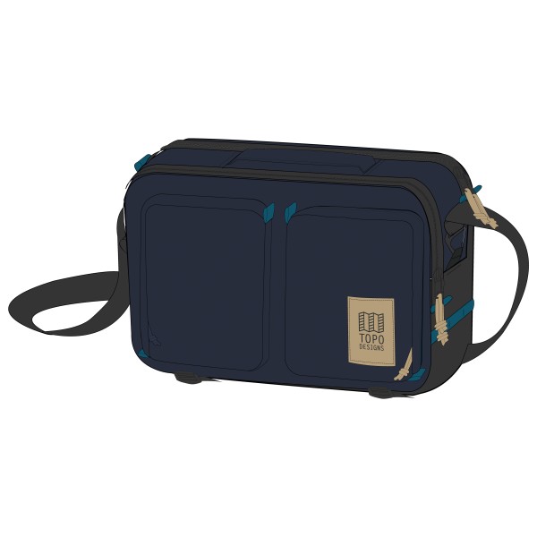 Topo Designs - Global Briefcase - Reisetasche Gr 14 l blau Topo Designs - Global Briefcase - Reisetasche Gr 14 l blau von Topo Designs