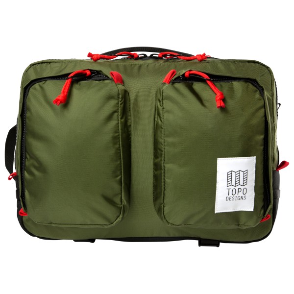 Topo Designs - Global Briefcase - Reisetasche Gr 14 l orange;schwarz Topo Designs - Global Briefcase - Reisetasche Gr 14 l orange;schwarz von Topo Designs