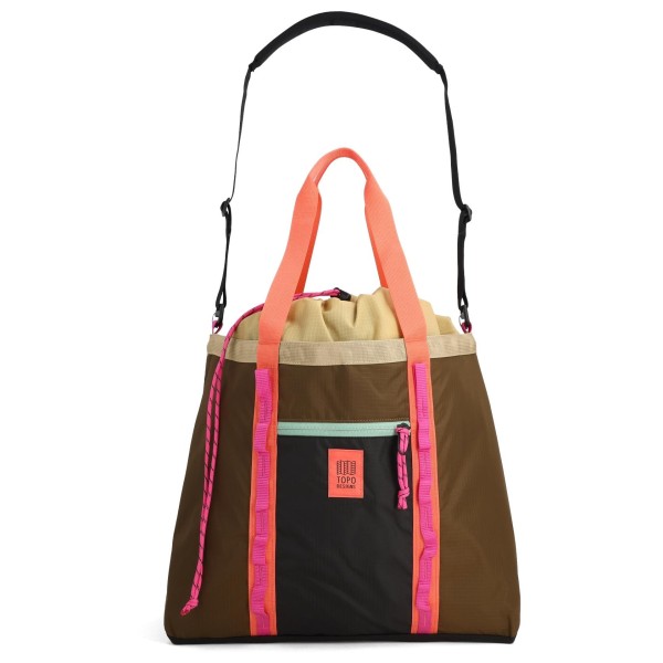Topo Designs - Mountain Utility Tote - Umhängetasche Gr One Size braun von Topo Designs