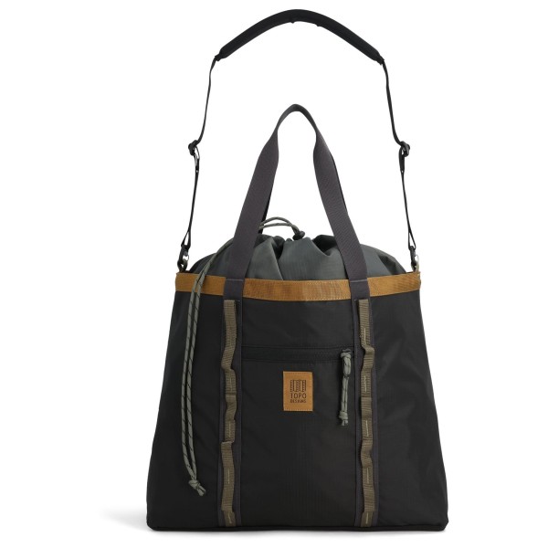 Topo Designs - Mountain Utility Tote - Umhängetasche Gr One Size schwarz von Topo Designs