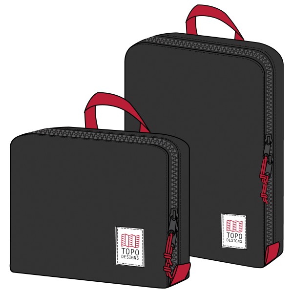 Topo Designs - Pack Bag Bundle - Packsack Gr 5 l / 10 l schwarz von Topo Designs