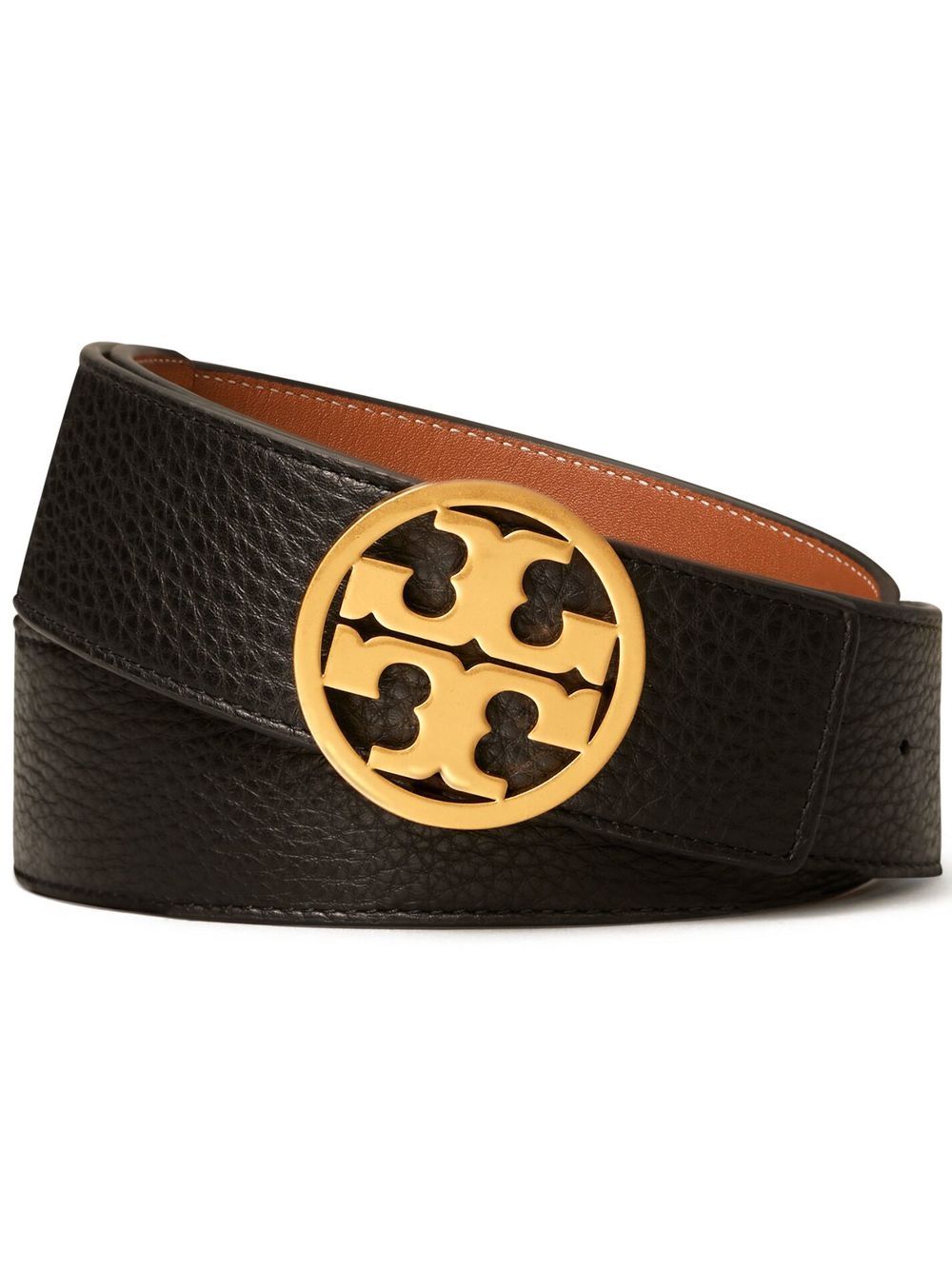 Tory Burch 1.5" Miller reversible belt - Black von Tory Burch