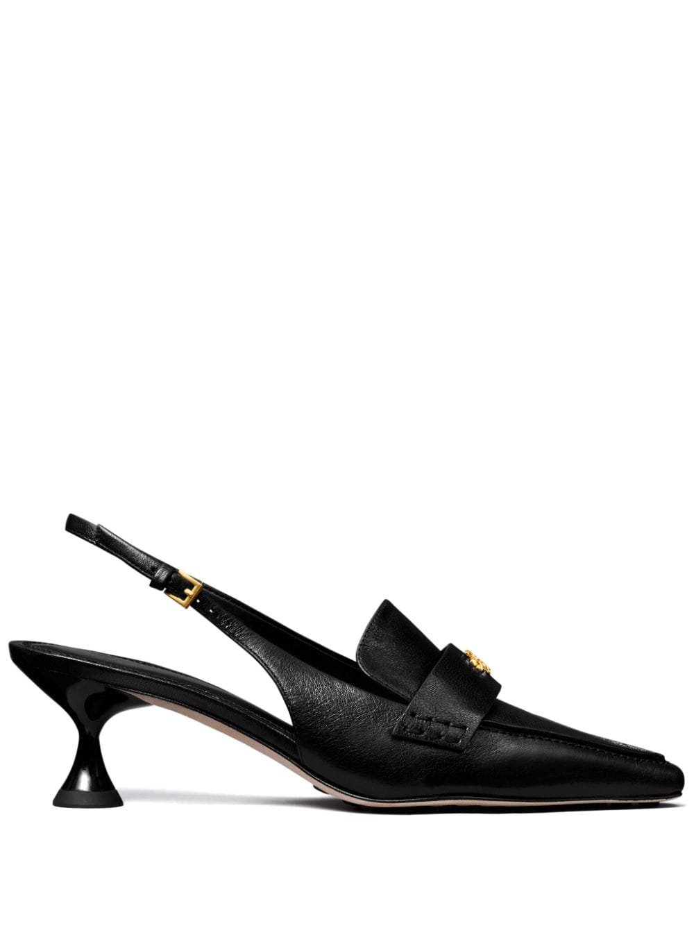 Tory Burch 55mm leather slingback pumps - Black von Tory Burch