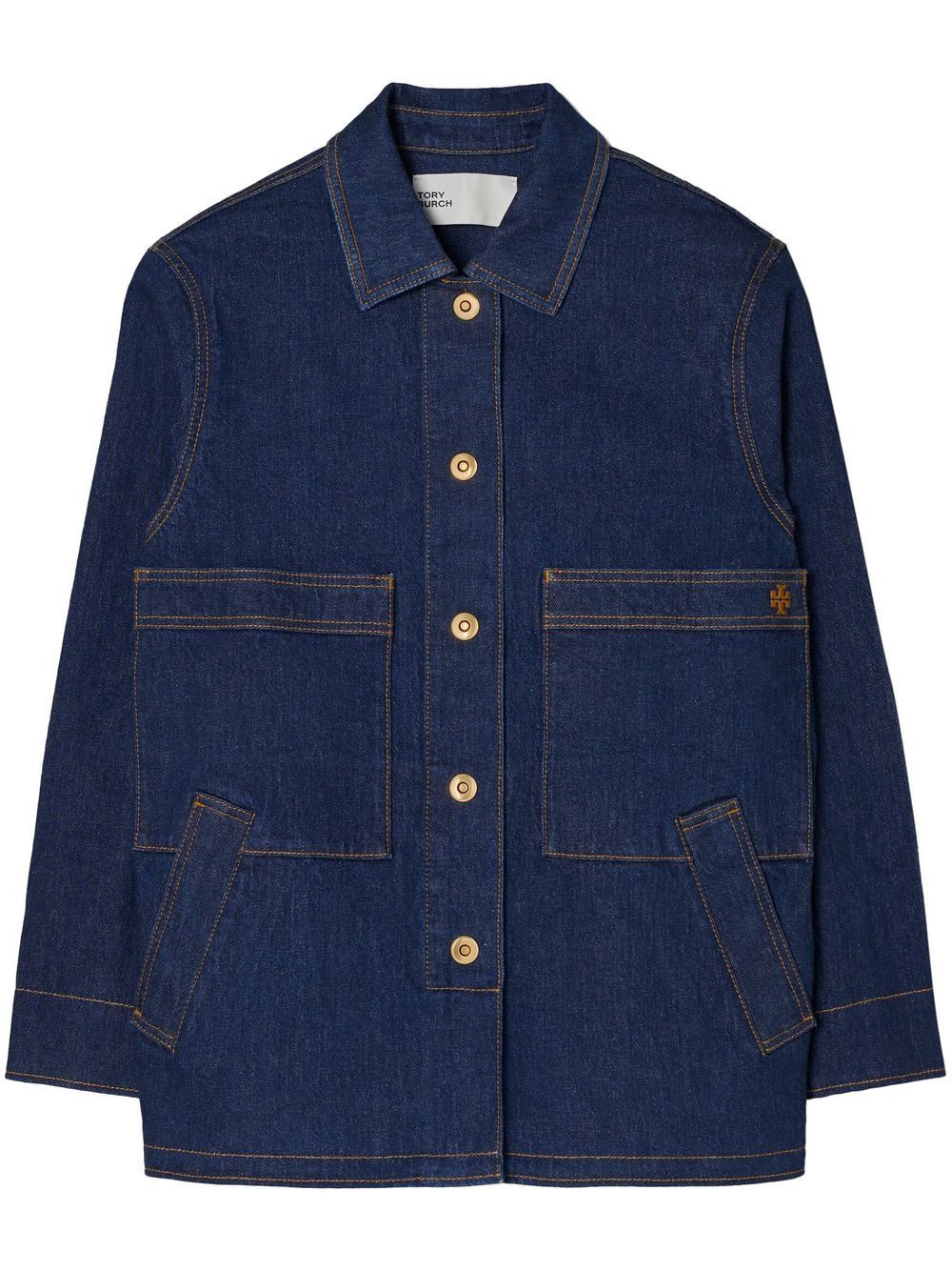 Tory Burch Barn denim jacket - Blue von Tory Burch