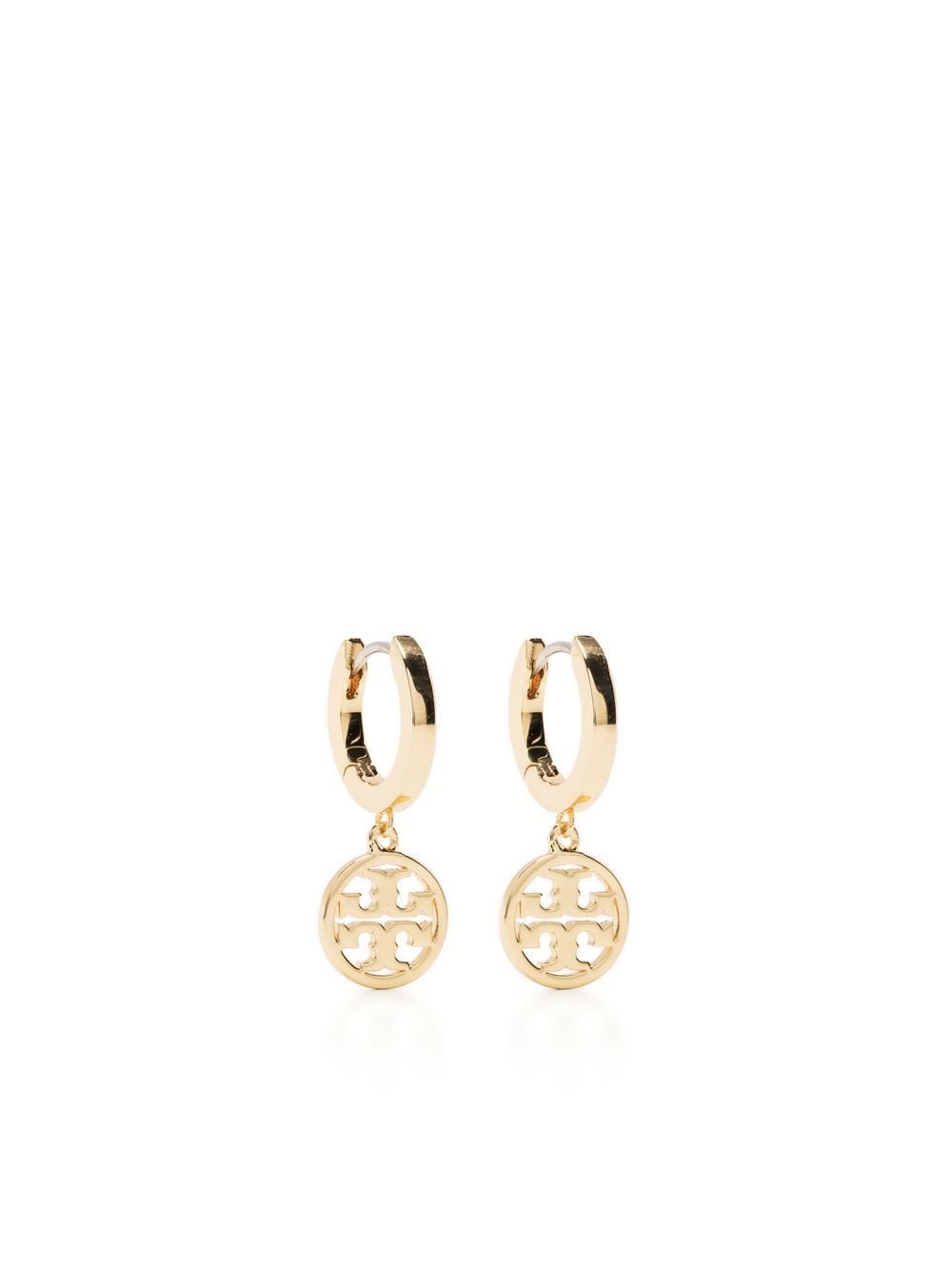 Tory Burch Double-T drop earrings - Gold von Tory Burch