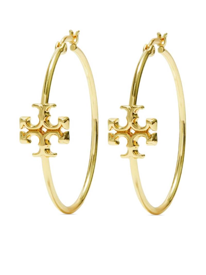 Tory Burch Eleanor flower-detailing earrings - Gold von Tory Burch