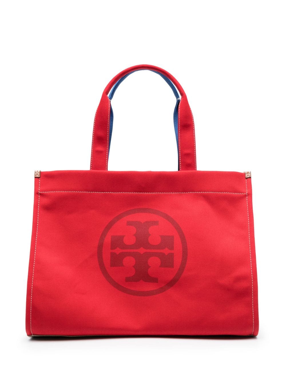 Tory Burch Ella colour-block tote bag - Red von Tory Burch