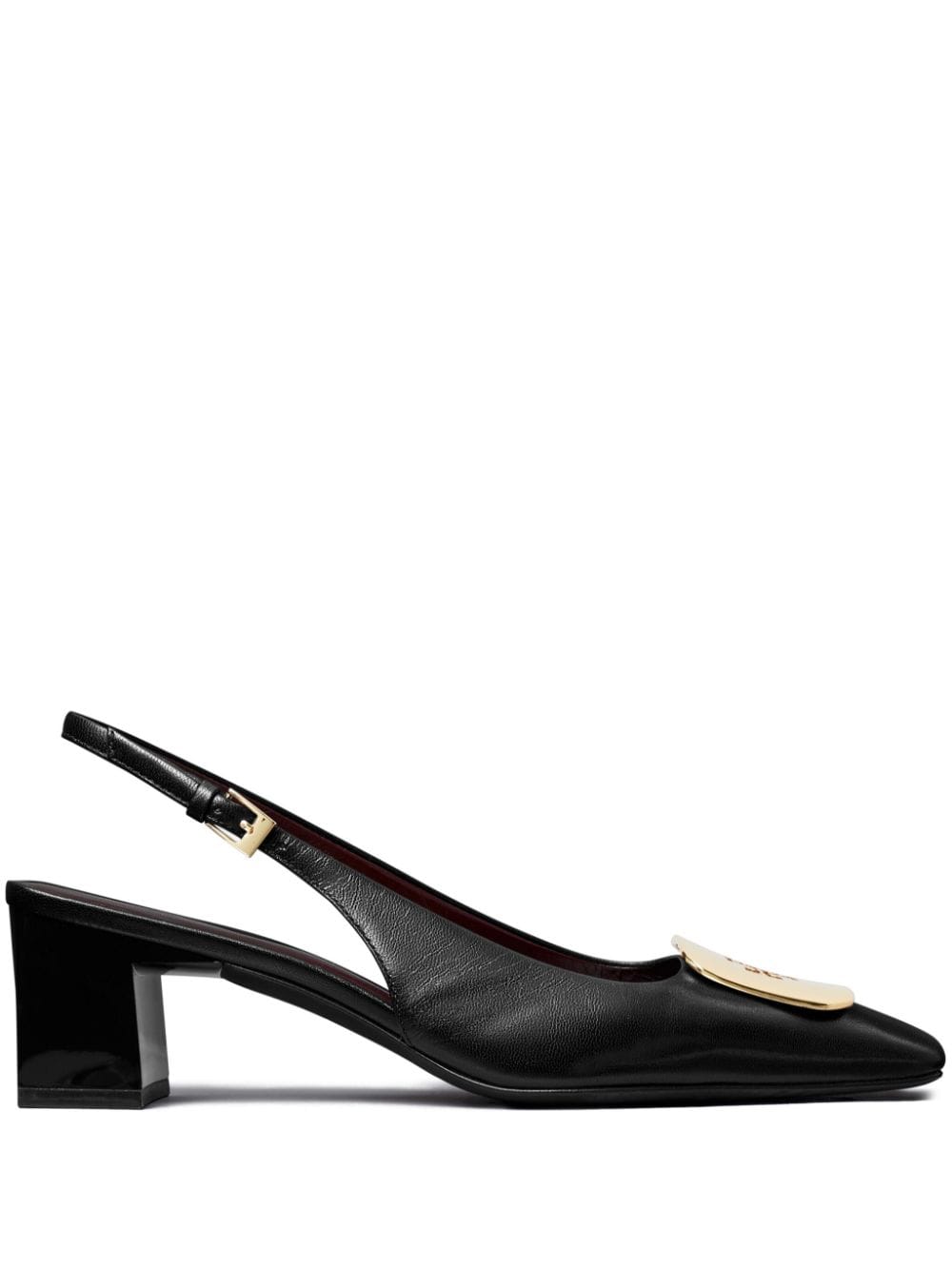 Tory Burch Georgia 55m slingback pumps - Black von Tory Burch