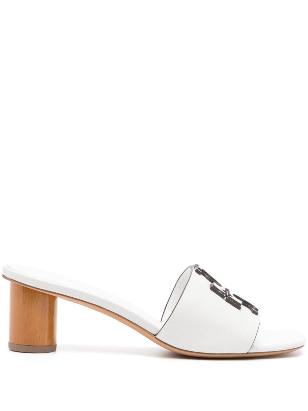 Tory Burch Ines 55mm leather sandals - White von Tory Burch