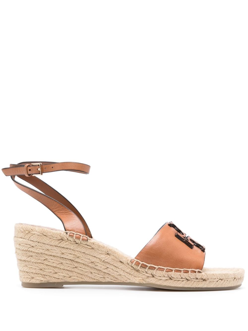 Tory Burch Ines 65mm leather espadrilles - Brown von Tory Burch