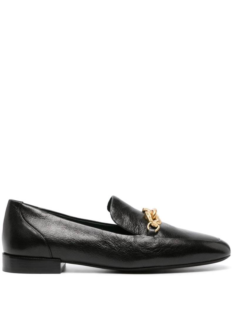 Tory Burch Jessa Horsehead-detail leather loafers - Black von Tory Burch