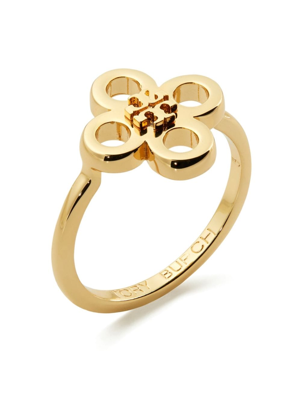 Tory Burch Kira Clover ring - Gold von Tory Burch