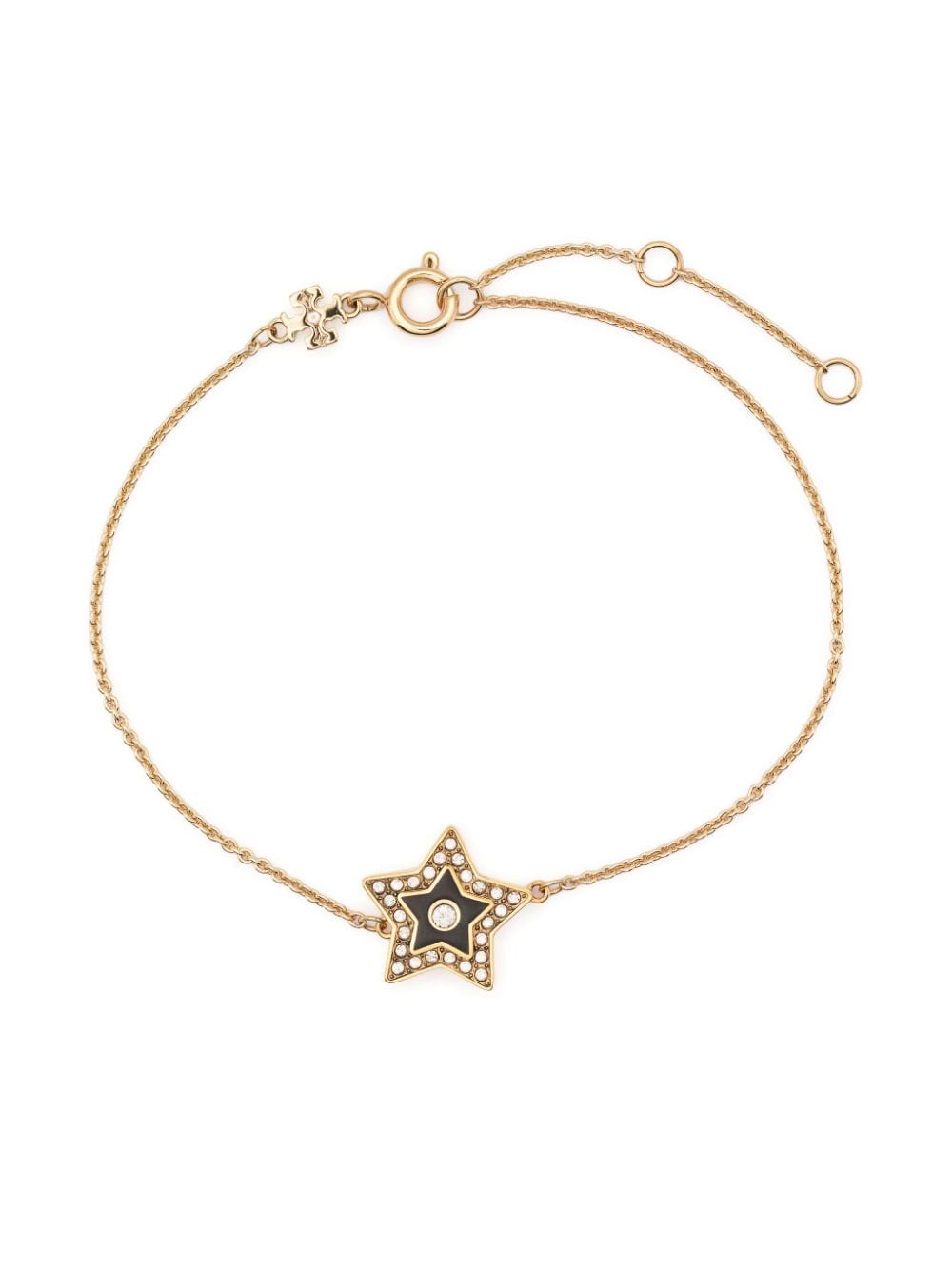 Tory Burch Kira Star chain bracelet - Gold von Tory Burch