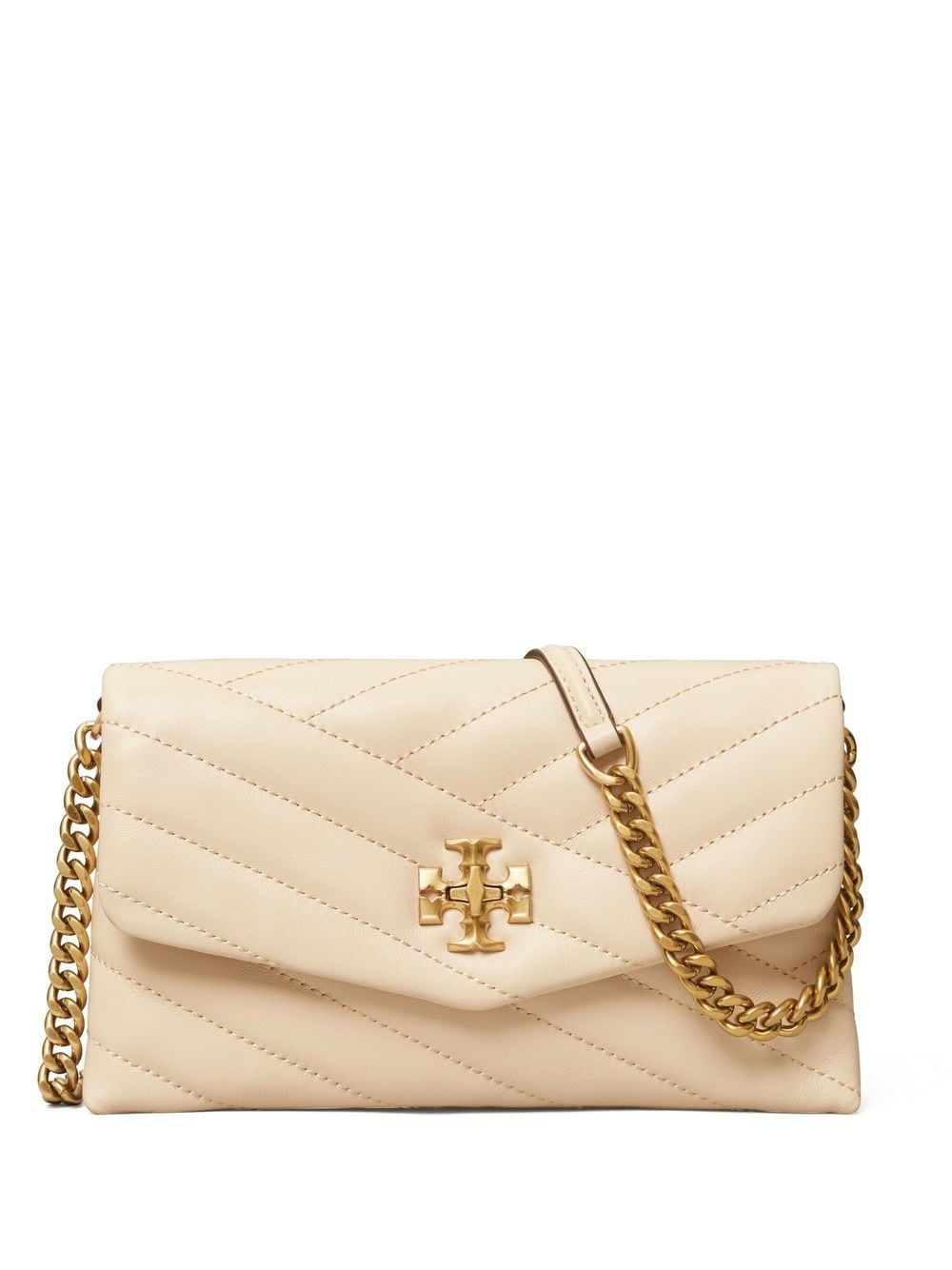 Tory Burch Kira chevron-quilted mini bag - Neutrals von Tory Burch