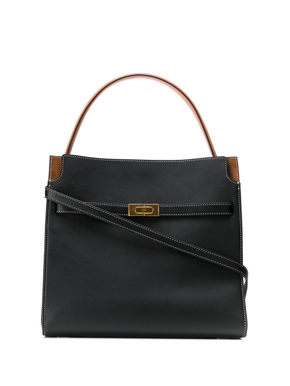 Tory Burch LEE RADZIWILL DOUBLE BAG - Black von Tory Burch