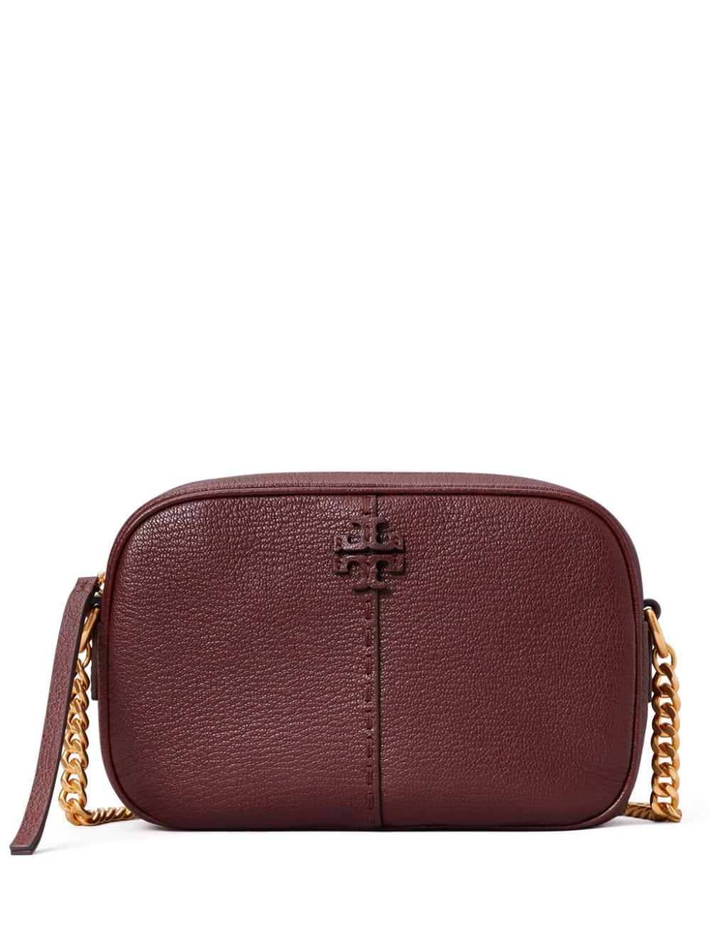 Tory Burch McGraw leather camera bag - Red von Tory Burch