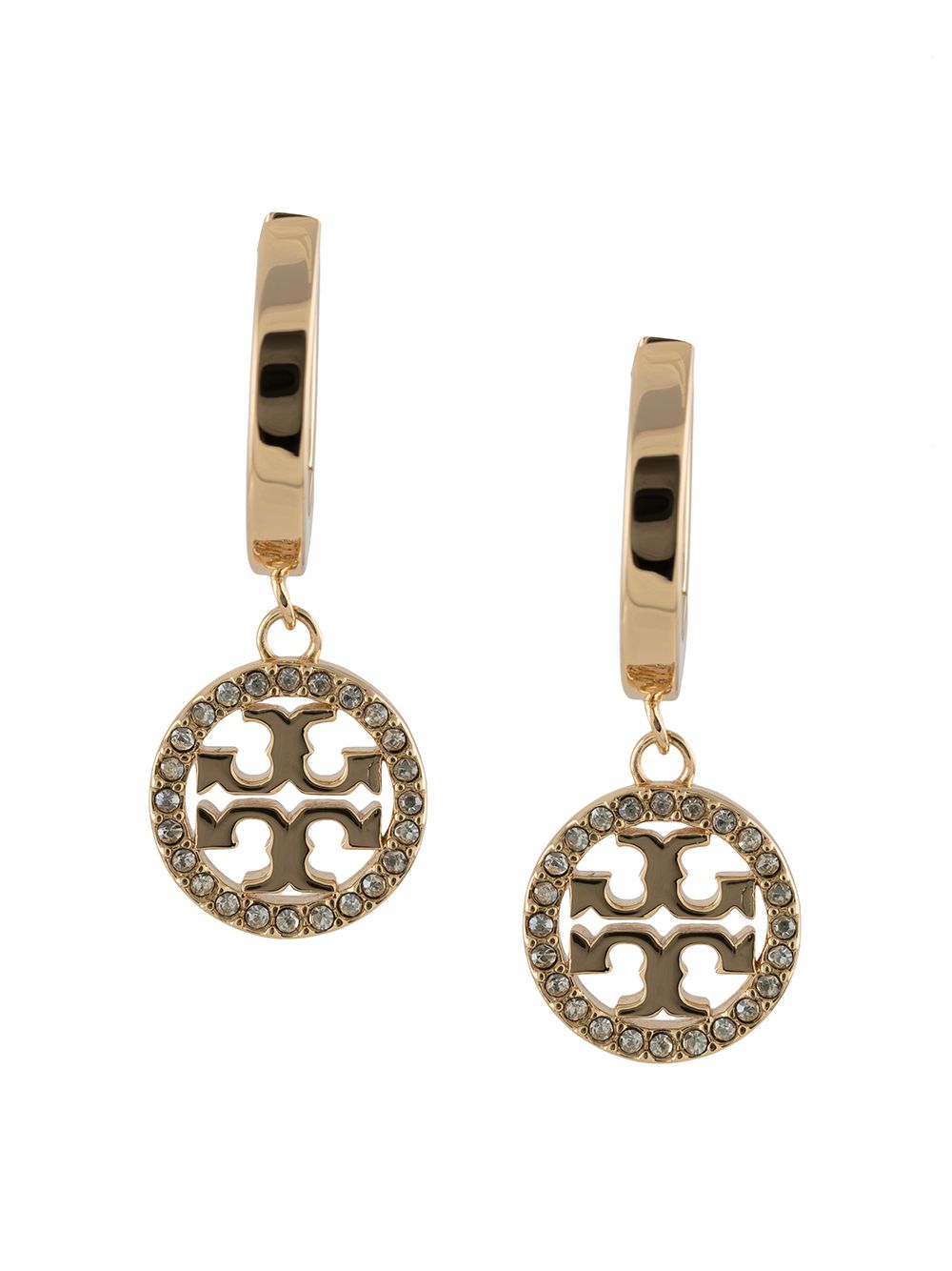 Tory Burch Miller hoop earrings - Gold von Tory Burch