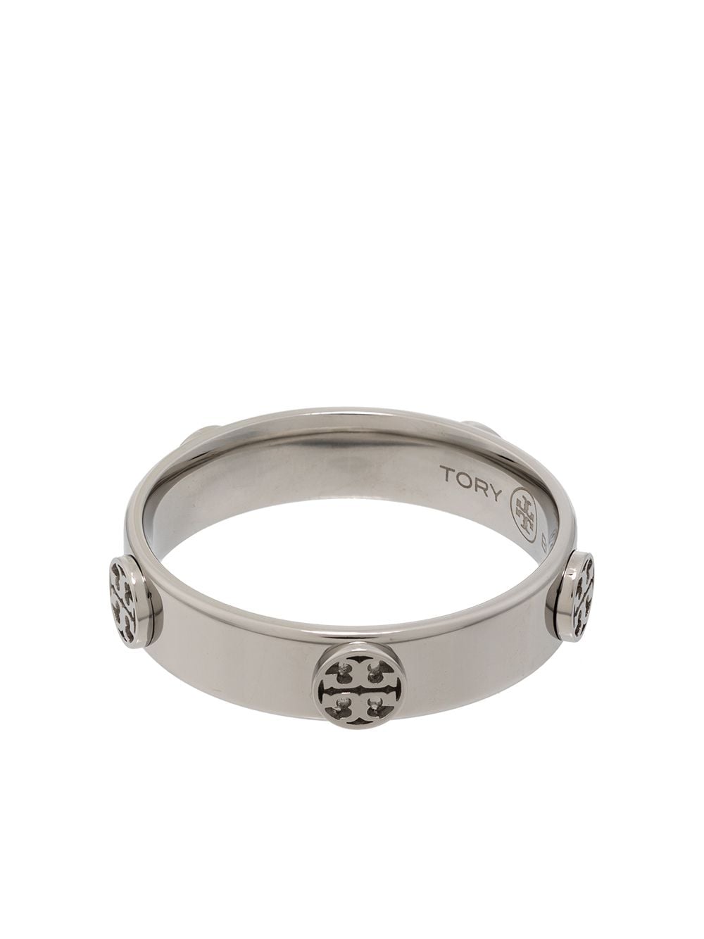 Tory Burch Miller studded ring - Silver von Tory Burch