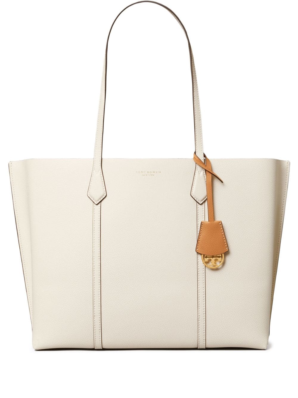 Tory Burch Perry leather tote bag - White von Tory Burch