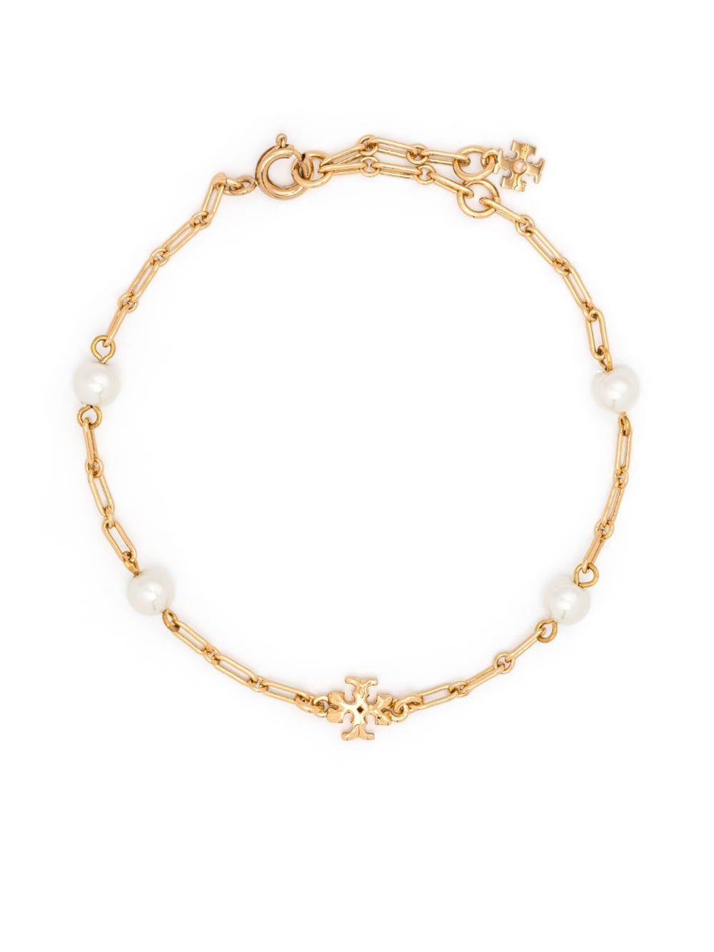 Tory Burch Roxanne pearl bracelet - Gold von Tory Burch