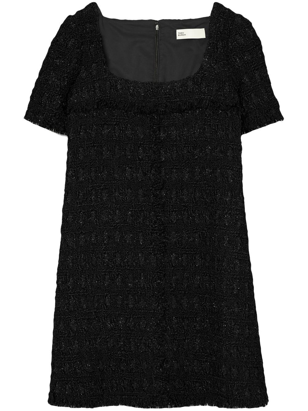 Tory Burch Tinsel tweed mini dress - Black von Tory Burch