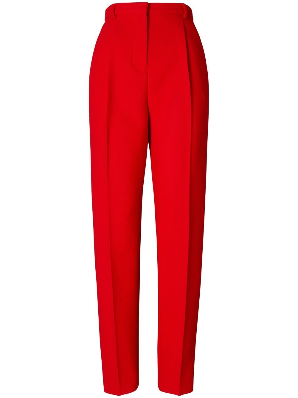Tory Burch double-faced wool trousers - Red von Tory Burch