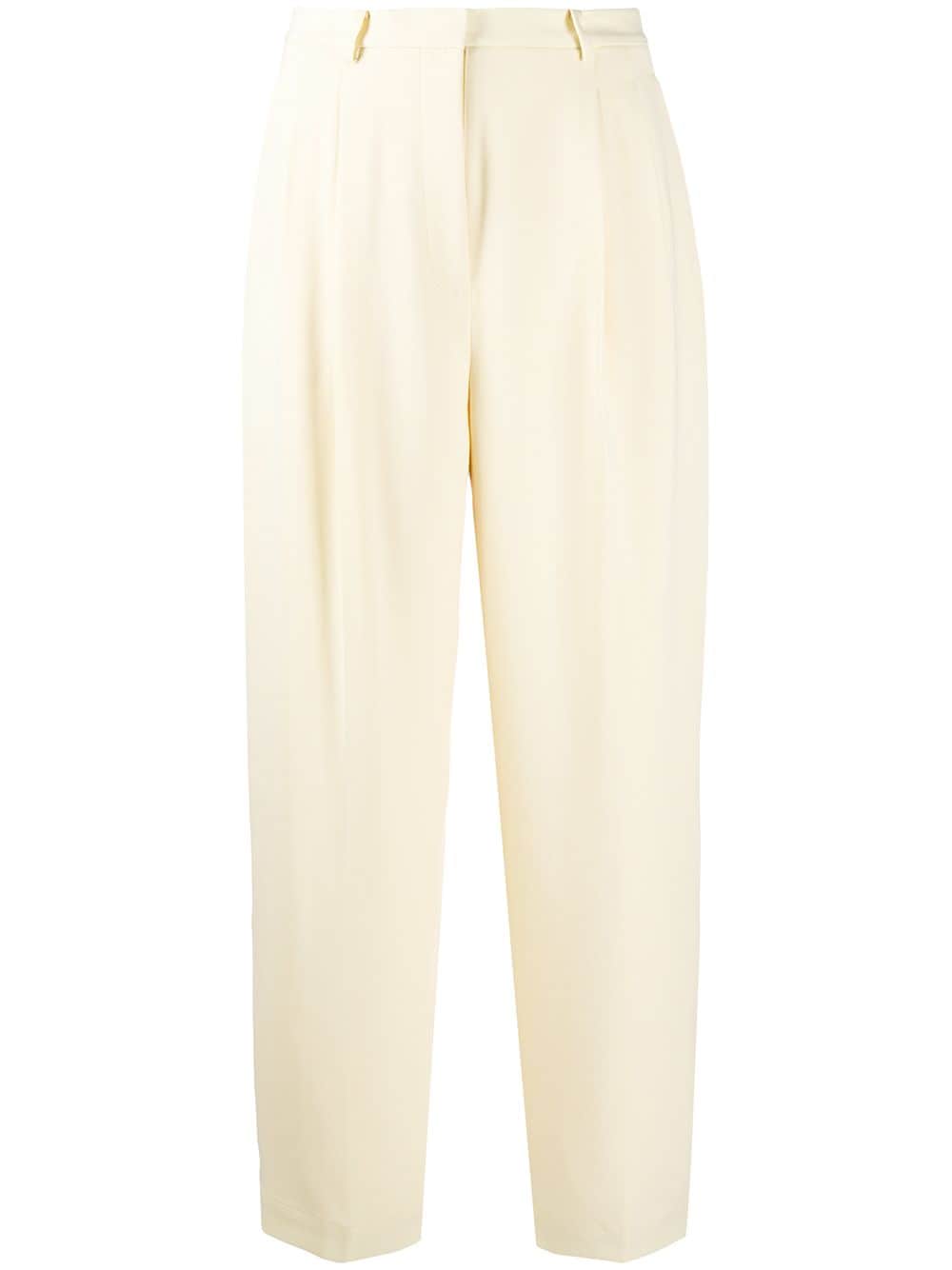 Tory Burch high-waisted tailored trousers - Neutrals von Tory Burch