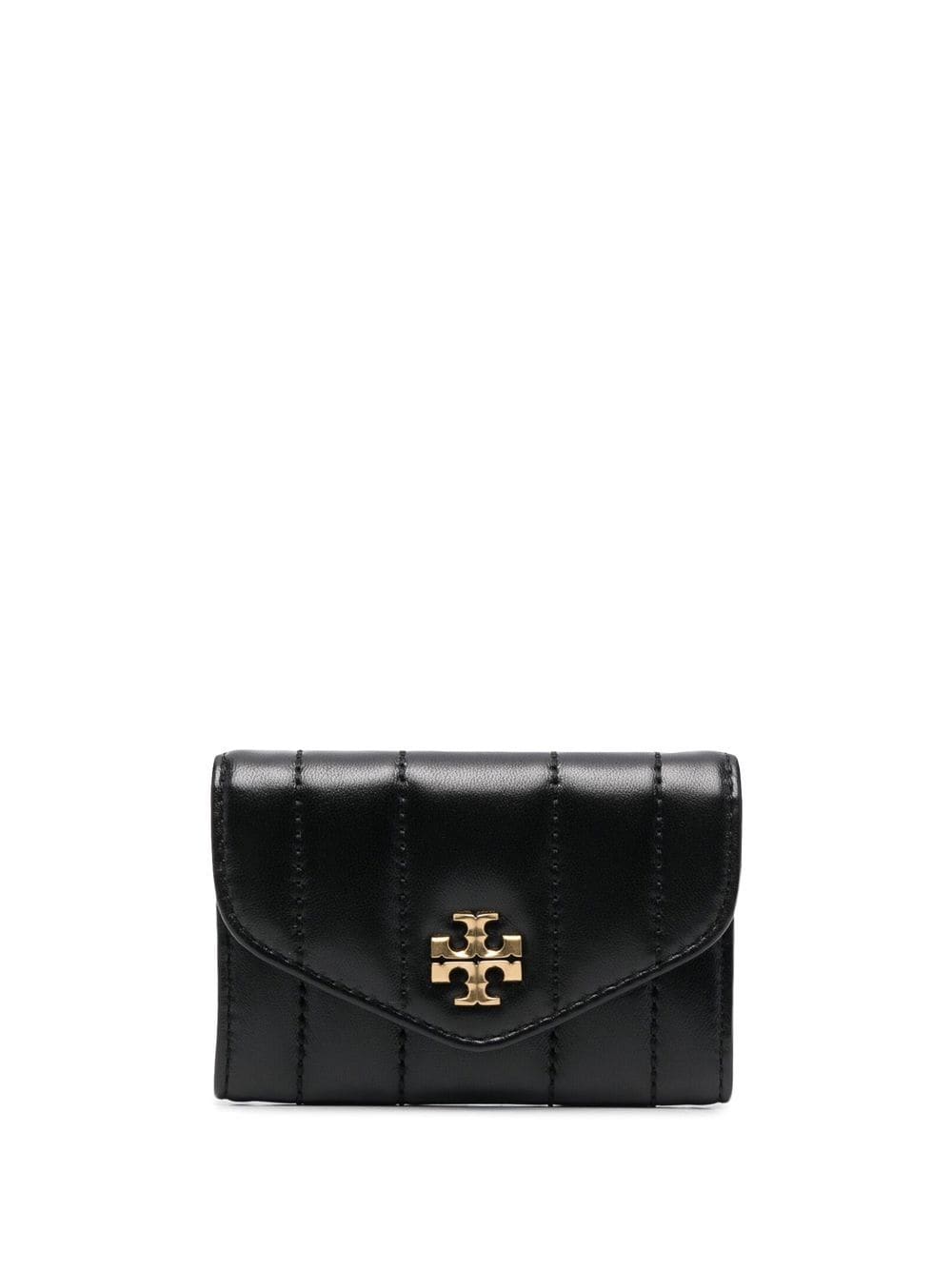 Tory Burch KIRA FLAP CARD CASE - Black von Tory Burch