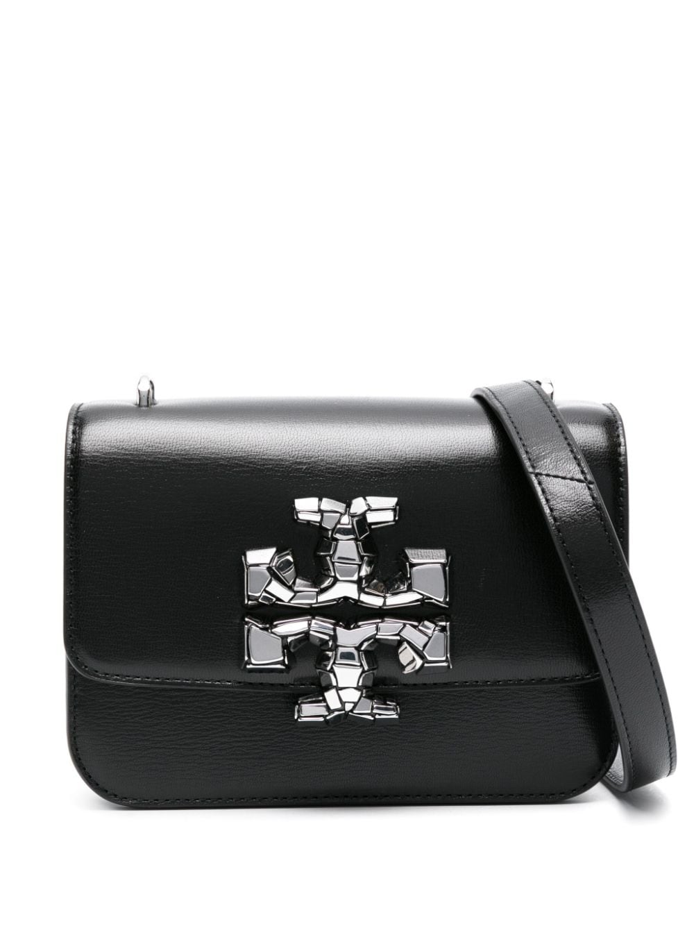 Tory Burch small Eleanor leather shoulder bag - Black von Tory Burch