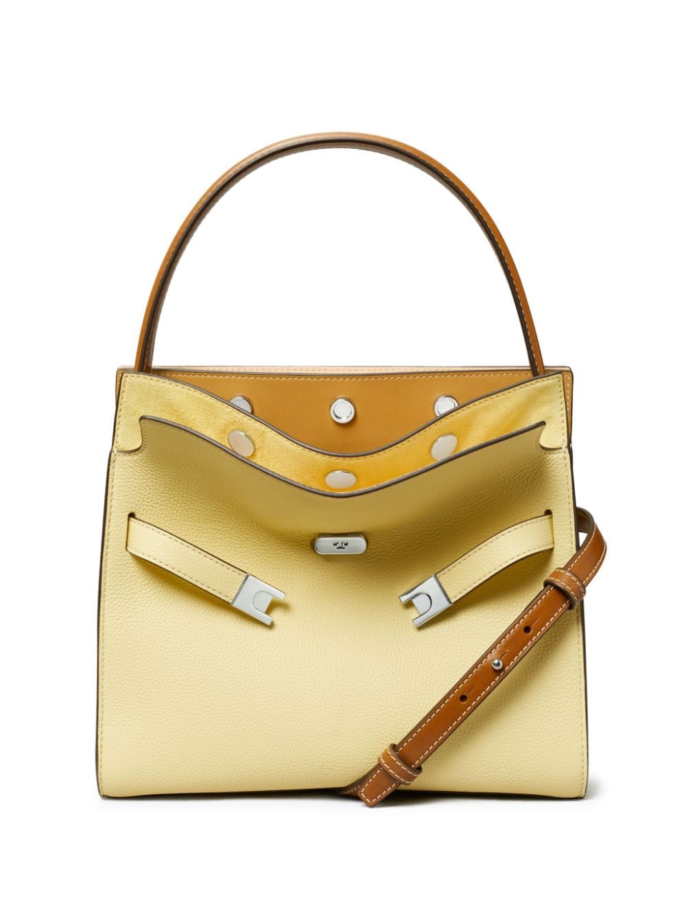 Tory Burch small Lee Radziwill tote bag - Yellow von Tory Burch