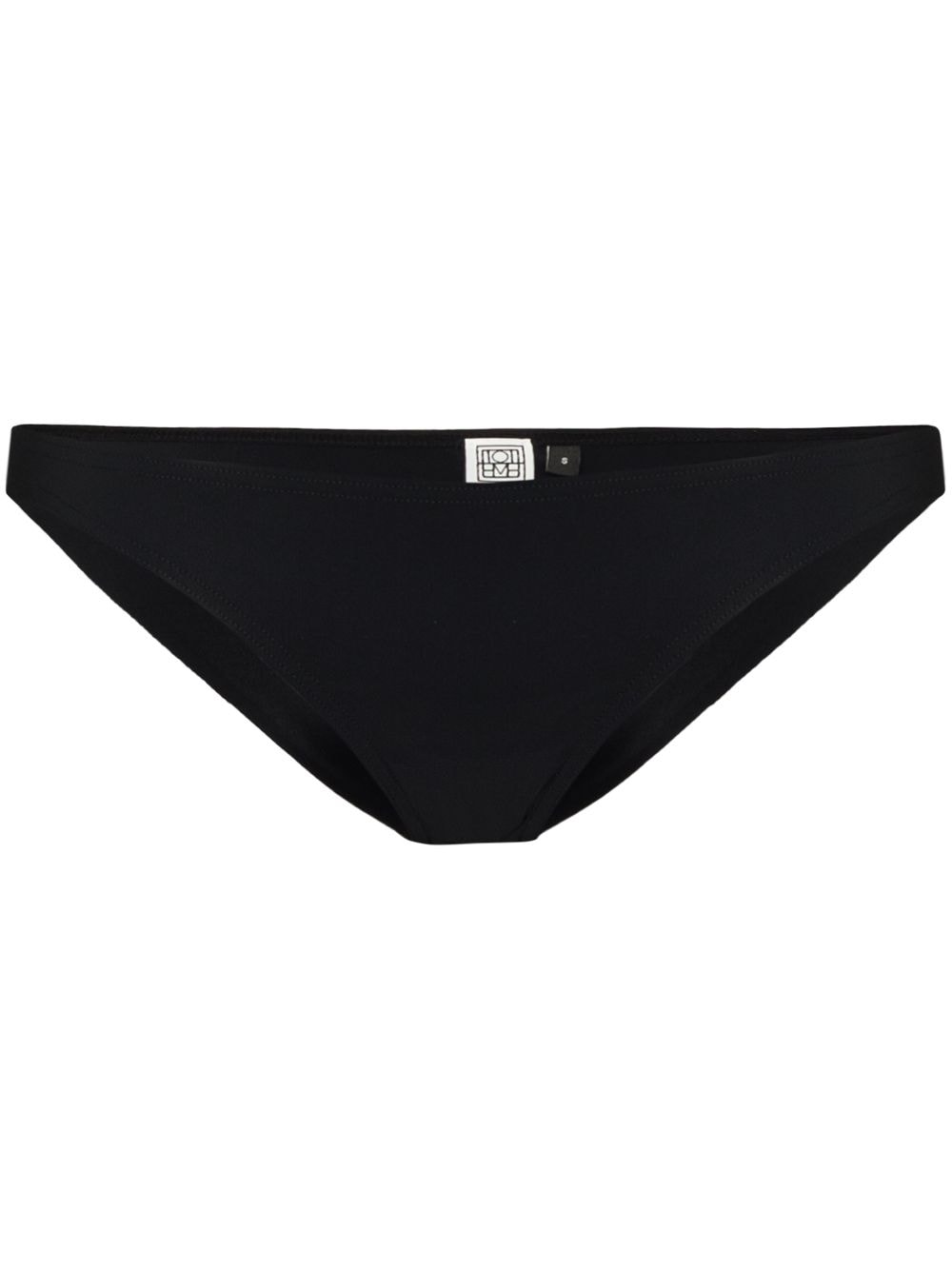 TOTEME Mini low-rise bikini bottoms - Black von TOTEME