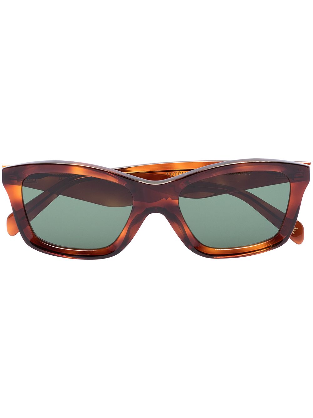 TOTEME The Classics square-frame sunglasses - Brown von TOTEME