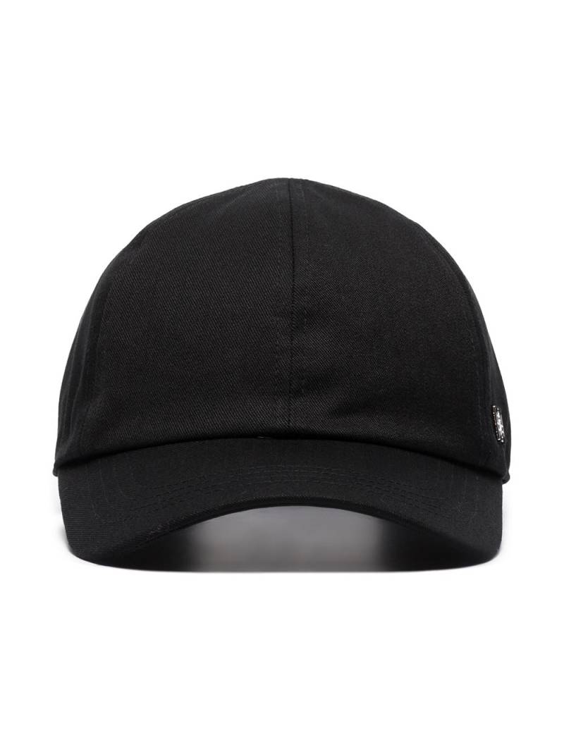 TOTEME logo-plaque baseball cap - Black von TOTEME