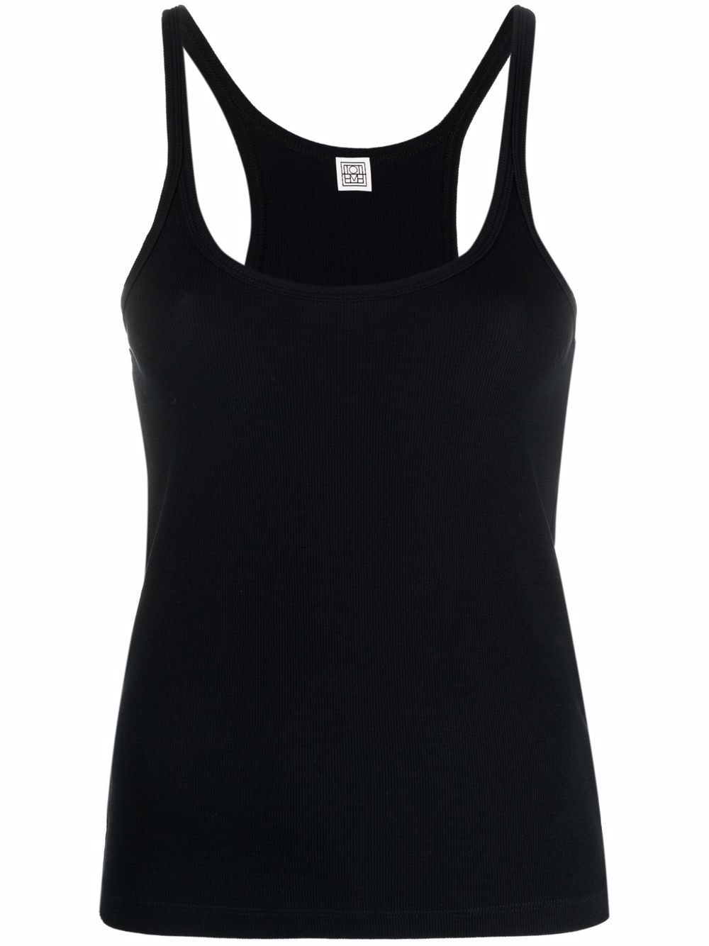 TOTEME racerback tank top - Black von TOTEME