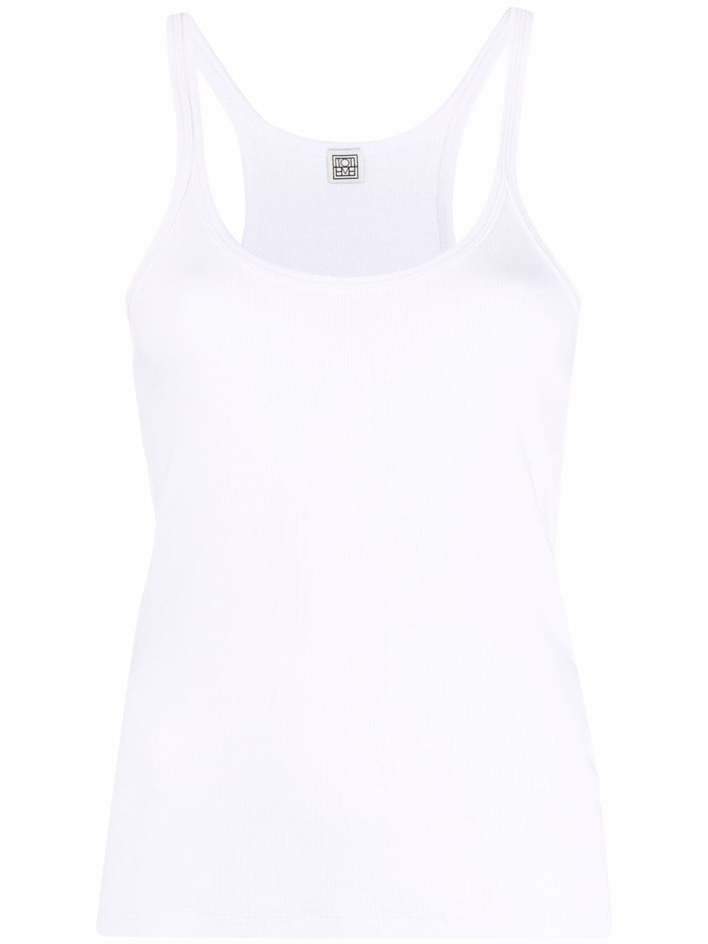 TOTEME scoop-neck vest top - White von TOTEME